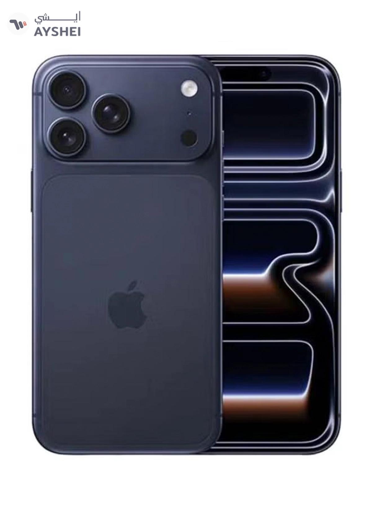 Apple iPhone 17 Pro Max 256 GB Deep Blue 5G (eSim only) With FaceTime - International Version-0-portrait