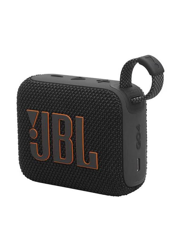 JBL Go4-Portable Waterproof Speaker Black