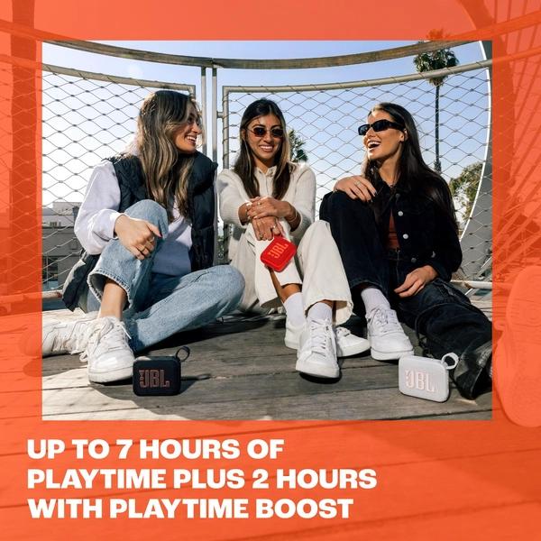 JBL Go4-Portable Waterproof Speaker Black