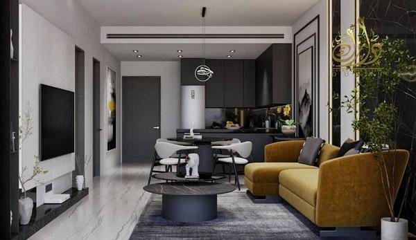 Furnished 1BR Apartment | Samana Ibiza | City & Park Views