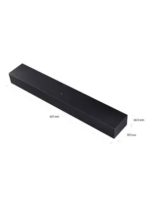 Samsung B-series Soundbar, B400F, 2.0 ch, Subwoofer