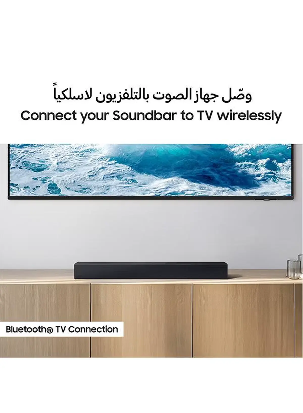 Samsung B-series Soundbar, B400F, 2.0 ch, Subwoofer-6-6