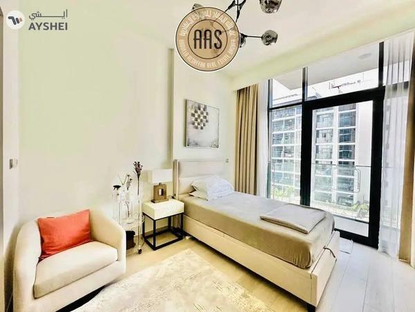 Fully furnished studio •• chiller free •• pool view •• luxurious furniture