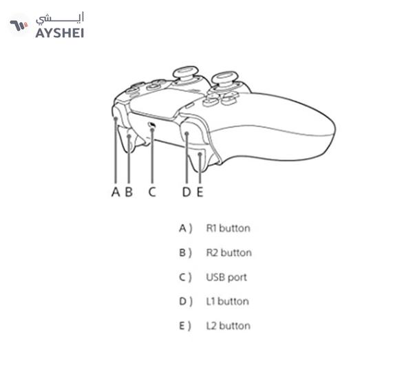 "Sony DualSense Wireless Controller For PlayStation 5 - White "