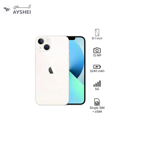 Apple iPhone 13 128GB Starlight 5G With Facetime - International Version