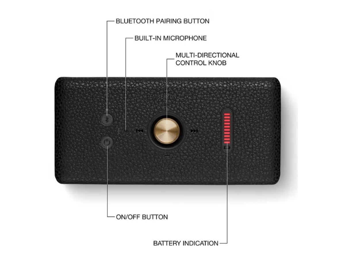 Marshall Emberton III Portable Bluetooth Speaker-1-1