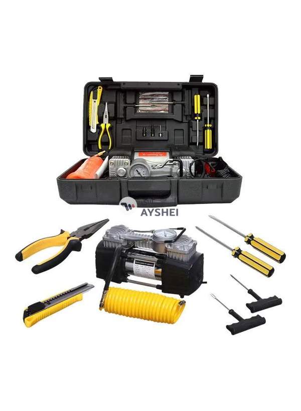Generic Portable Car Air Compressor Cylinder Tool Kit