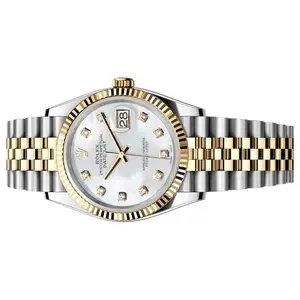 Rolex Datejust 36 | 36mm Mother of Pearl Diamond Dial | Condition: New | Year of production 2025 | Original box | Original papers