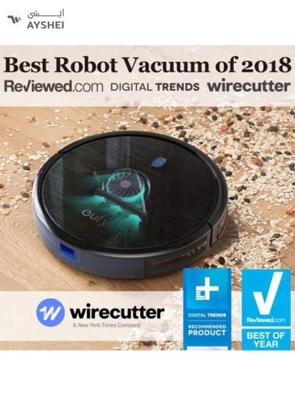 eufy RoboVac 11S Max Vacuum Cleaner 0.6 L 100 W T2108K11 Black