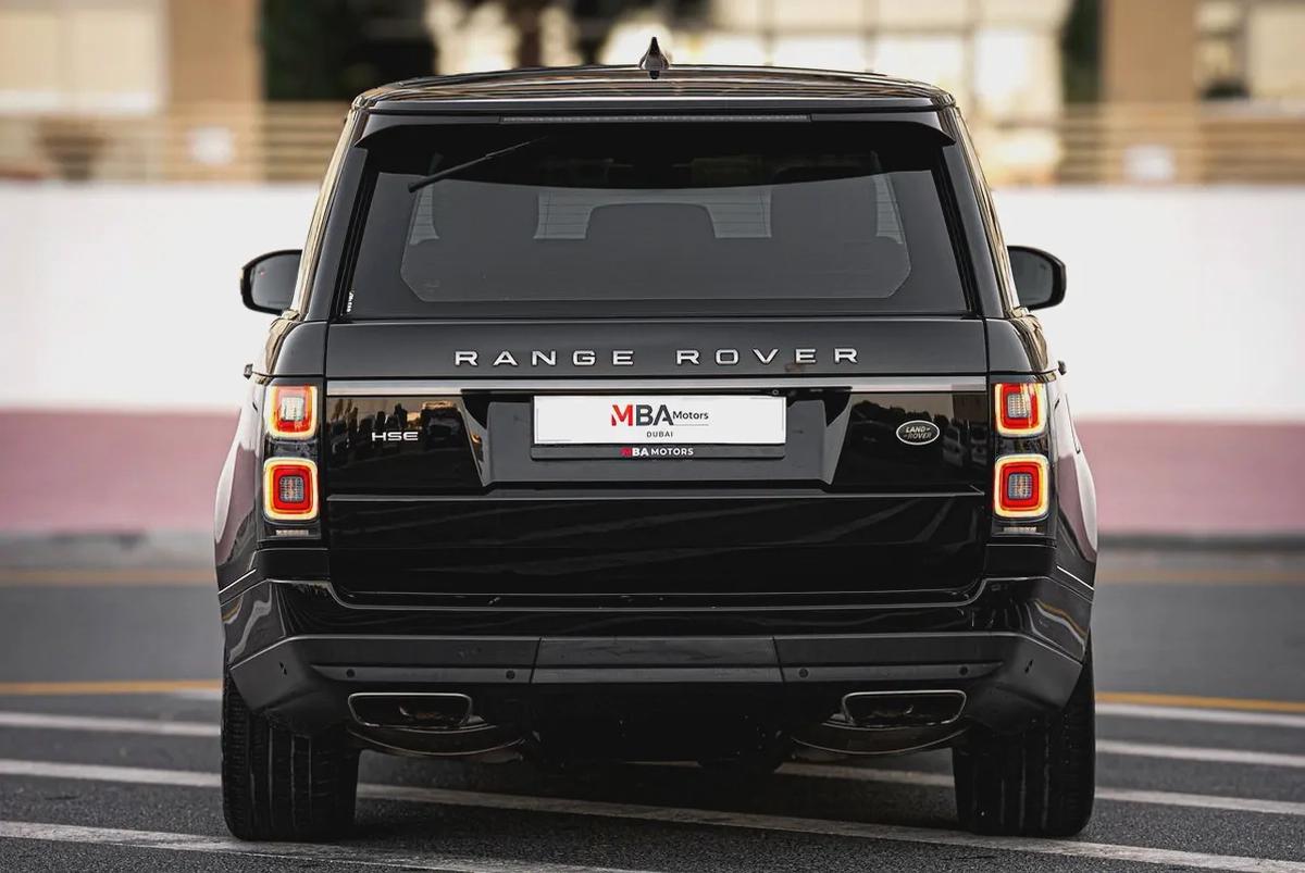 2018 | GCC Range Rover Vogue V6 HSE | Black | Low Mileage | Full service history-4-4