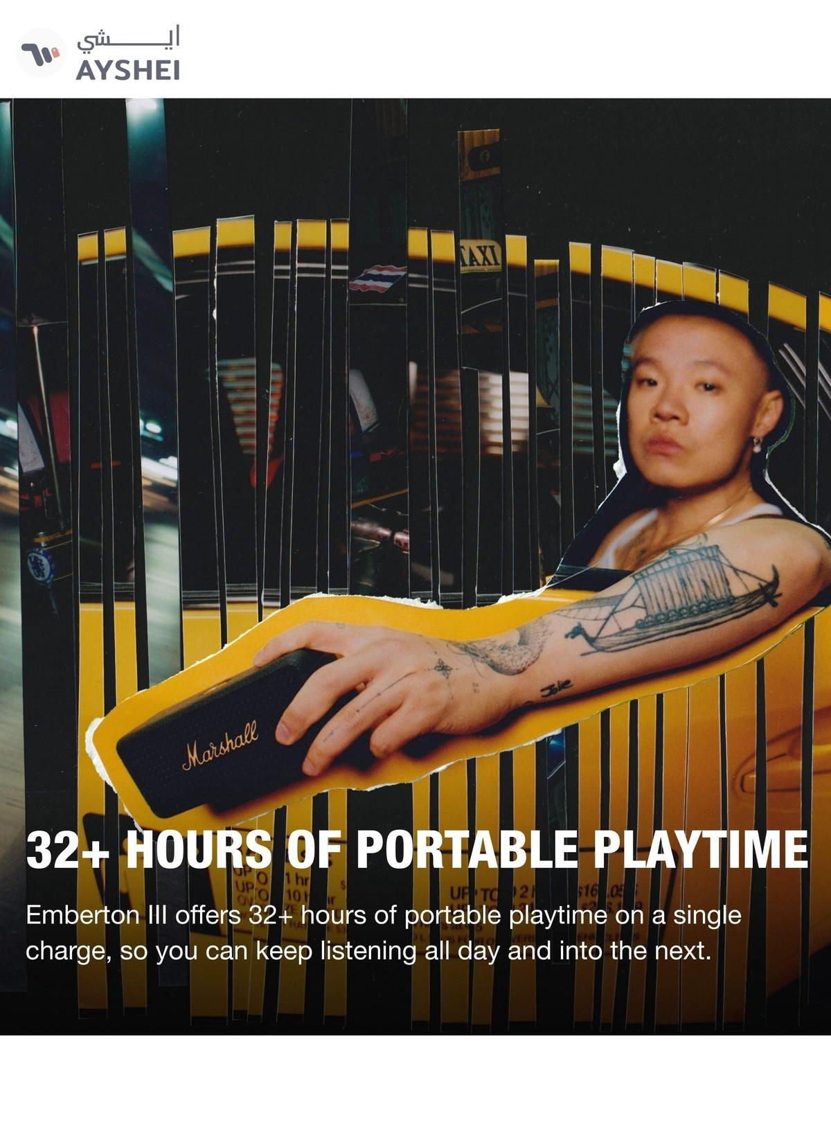 Marshall Emberton III Portable Bluetooth Speaker-2-2