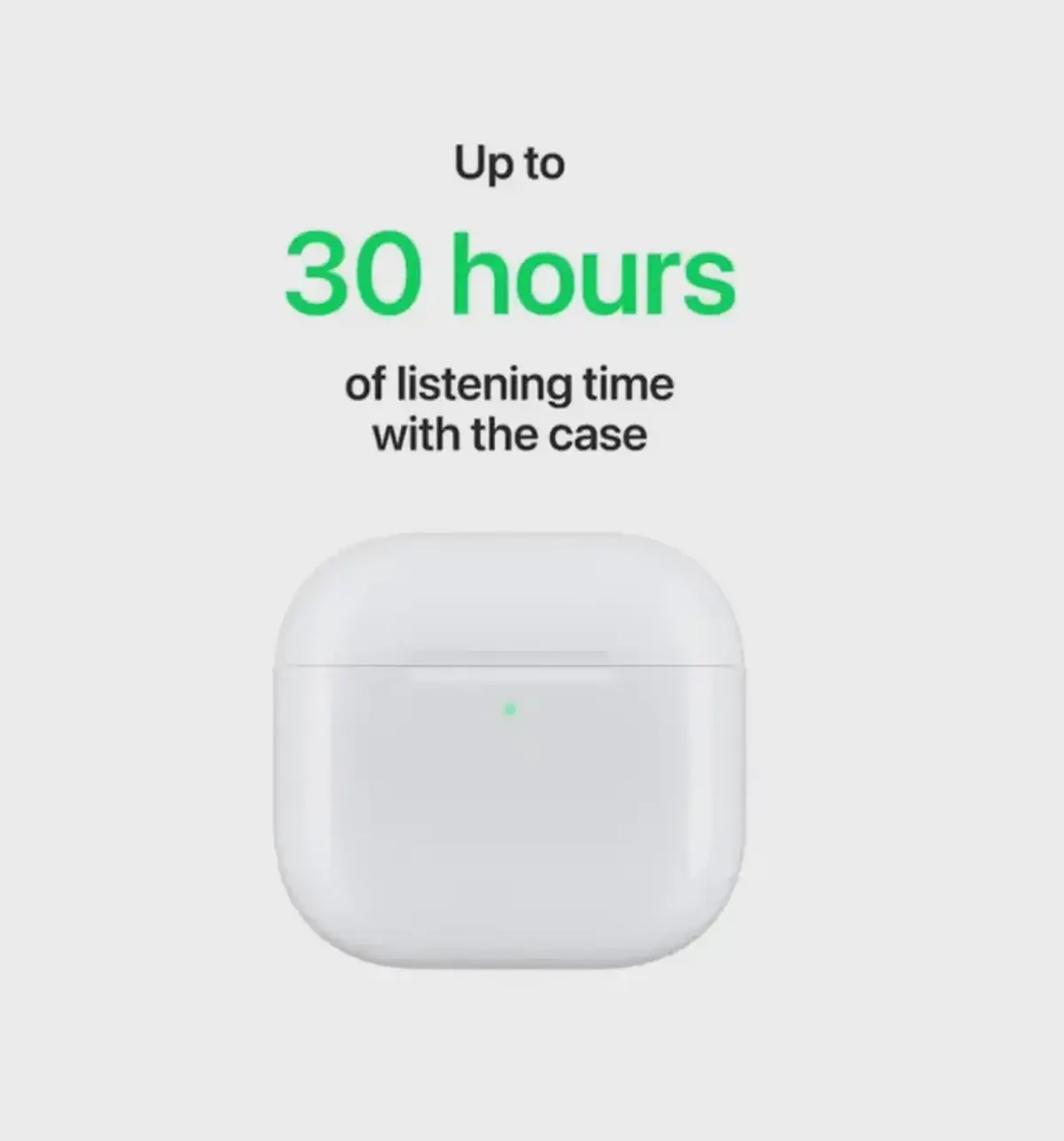 Apple AirPods 4 Wireless Earbuds, Bluetooth Headphones, Personalized Spatial Audio, Sweat and Water Resistant-1-1