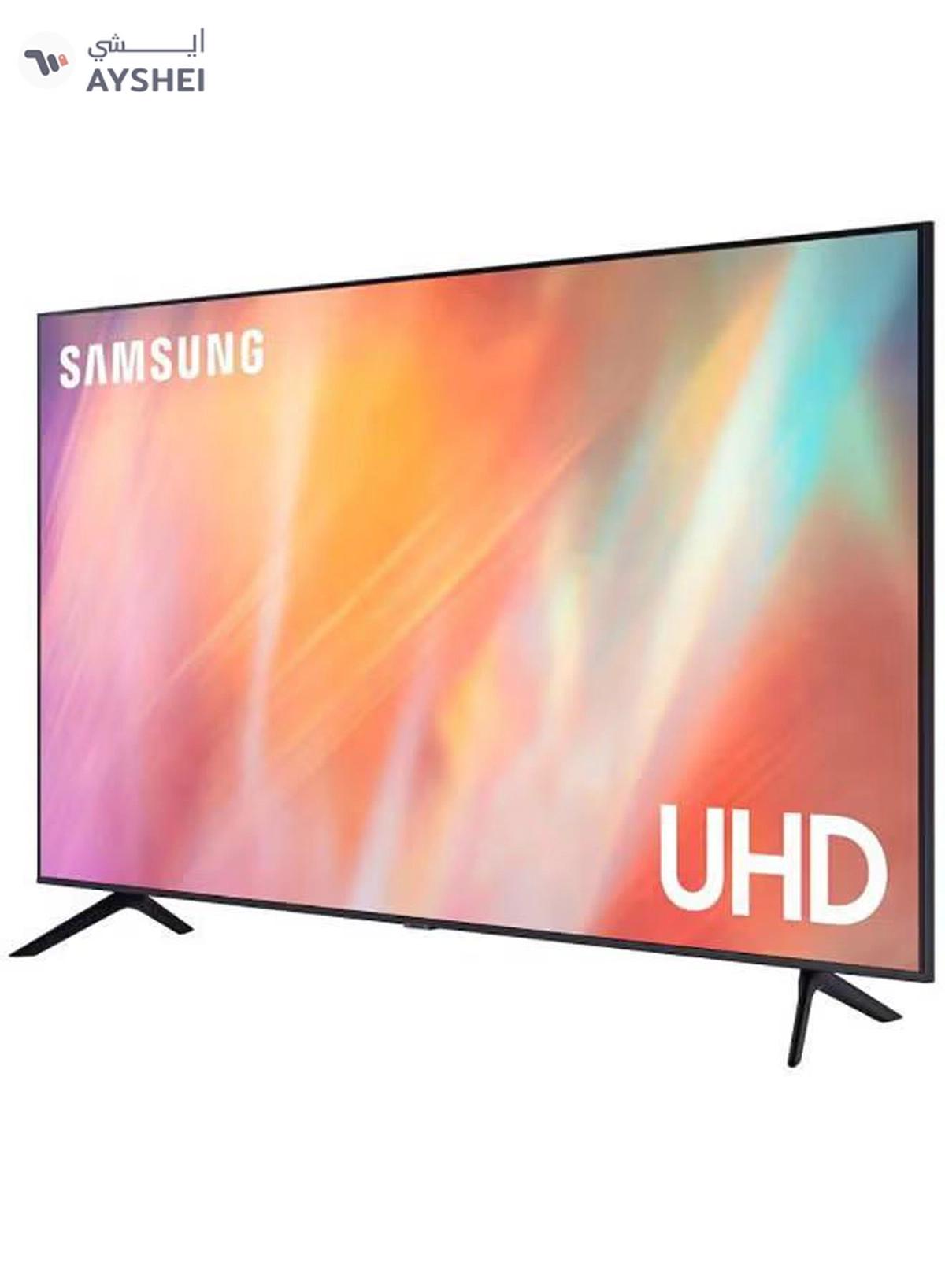 Samsung 85-Inch Crystal UHD 4K Flat Smart TV UA85AU7000UXZN Titan Grey-0-portrait