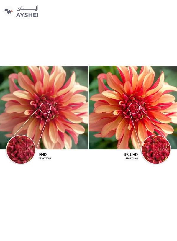 Samsung 85-Inch Crystal UHD 4K Flat Smart TV UA85AU7000UXZN Titan Grey