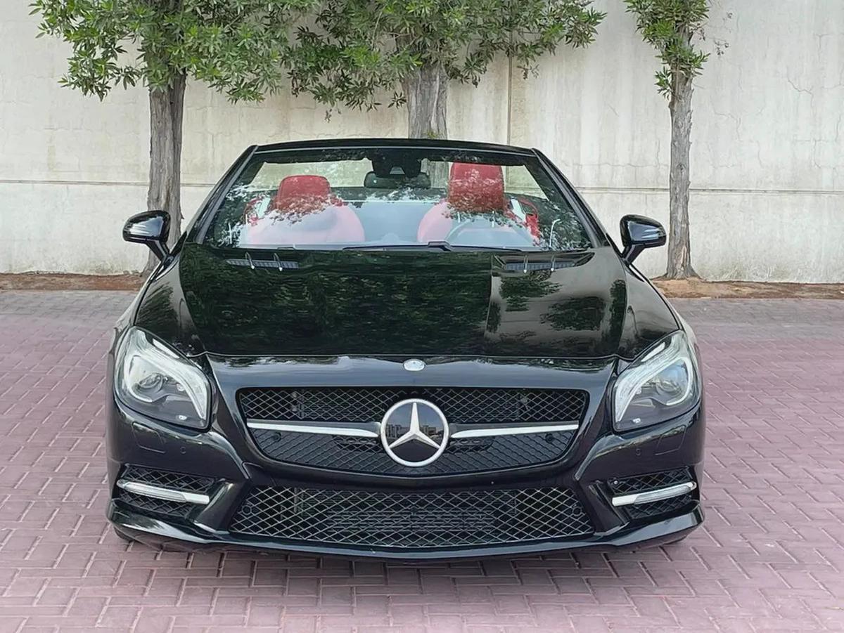 MERCEDES BENZ SL500-2016-( HARD TOP CONVERTIBLE )-135000KM-GCC SPECS-EXCELLENT CONDITION-6-6