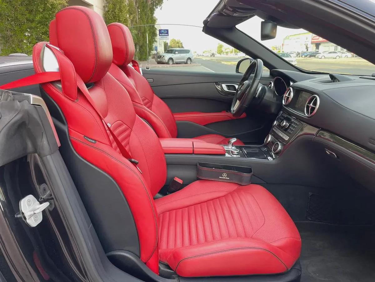 MERCEDES BENZ SL500-2016-( HARD TOP CONVERTIBLE )-135000KM-GCC SPECS-EXCELLENT CONDITION-16-16