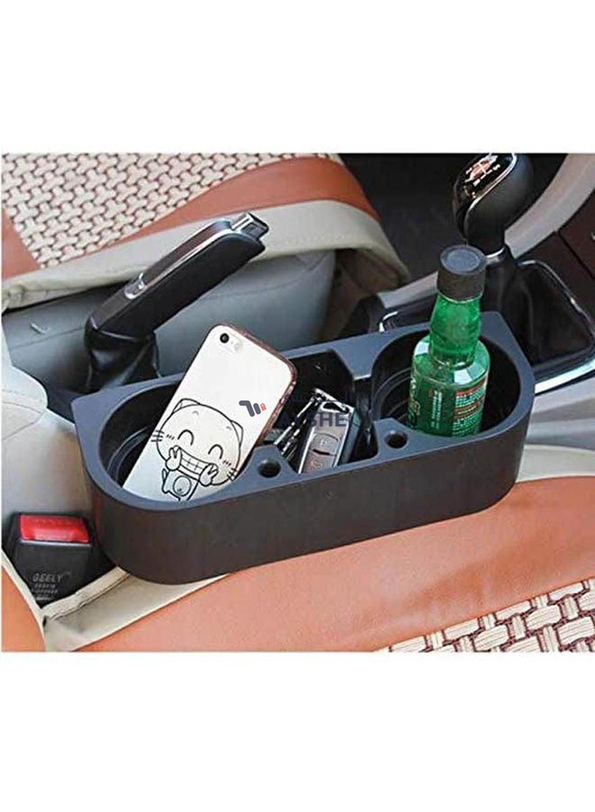 Generic Car Seat Wedge Cup Holder Diaoaokiss Universal Car Cup Holder Inserts Drink Holder Coffee Console Side Pocket With Pen Hole Storage Organizer-0-0