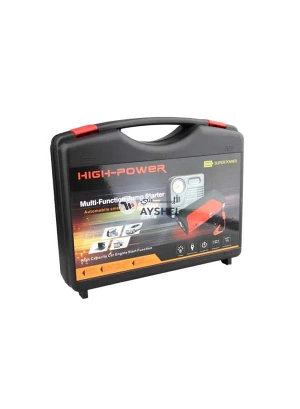 High Power Multi-Functional Car Jump Starter With Air Compressor