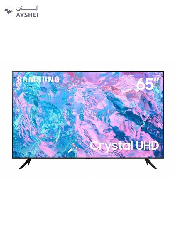 Samsung 65 Inch Crystal UHD 4K Smart TV 2023 65CU7000 UA65CU7000UXZN Black