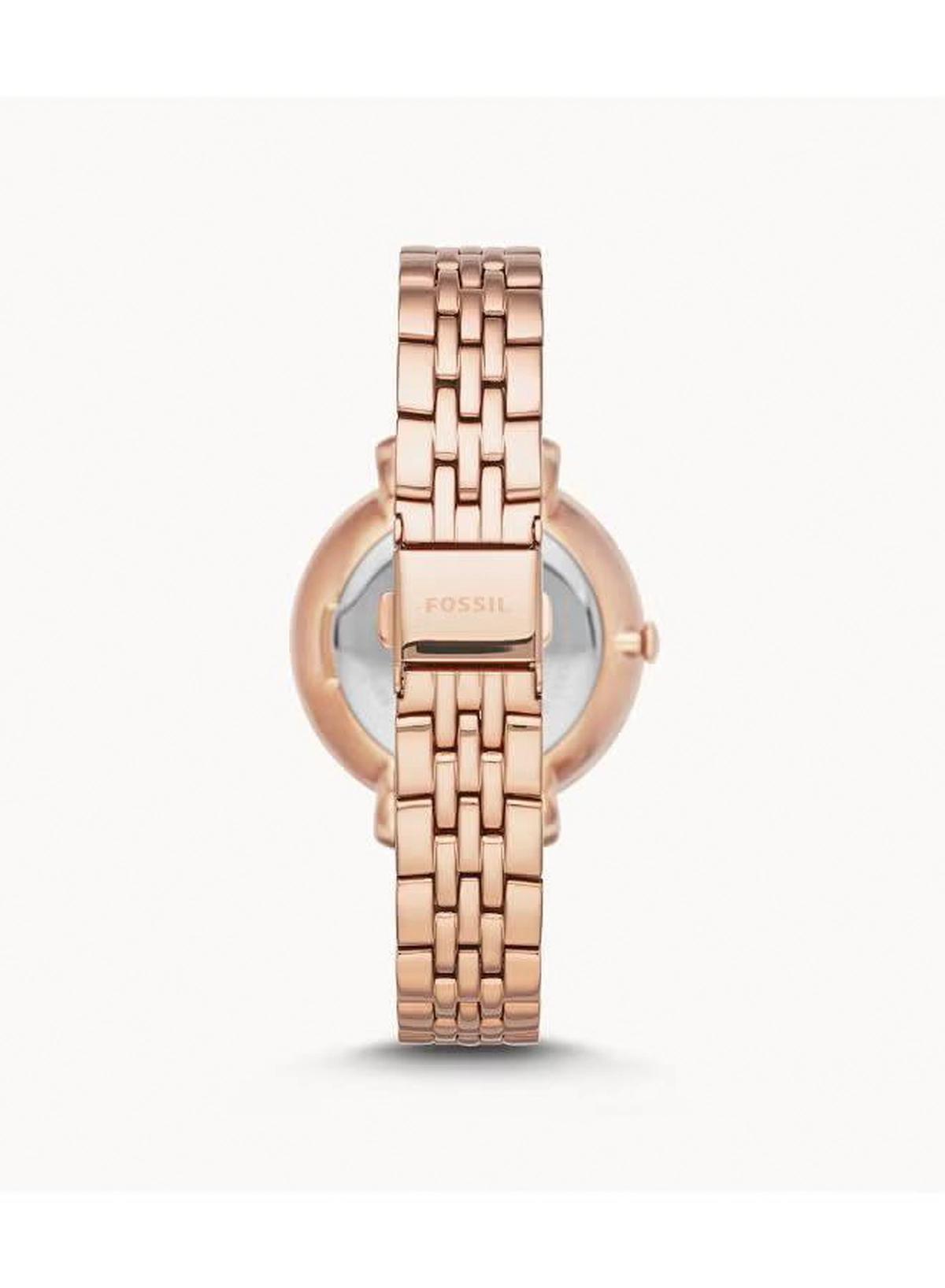 Fossil Women's Water Resistant Stainless Steel Analog Wrist Watch ES3546 - 36 mm - Rose Gold-2-2