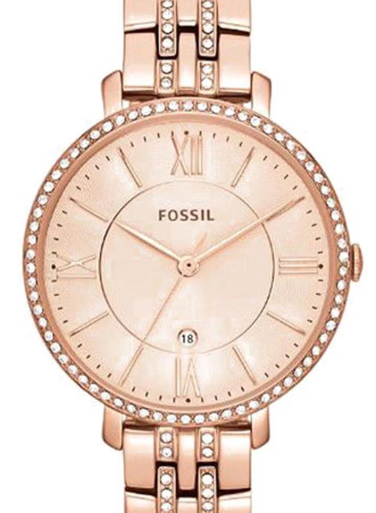 Fossil Women's Water Resistant Stainless Steel Analog Wrist Watch ES3546 - 36 mm - Rose Gold-5-5