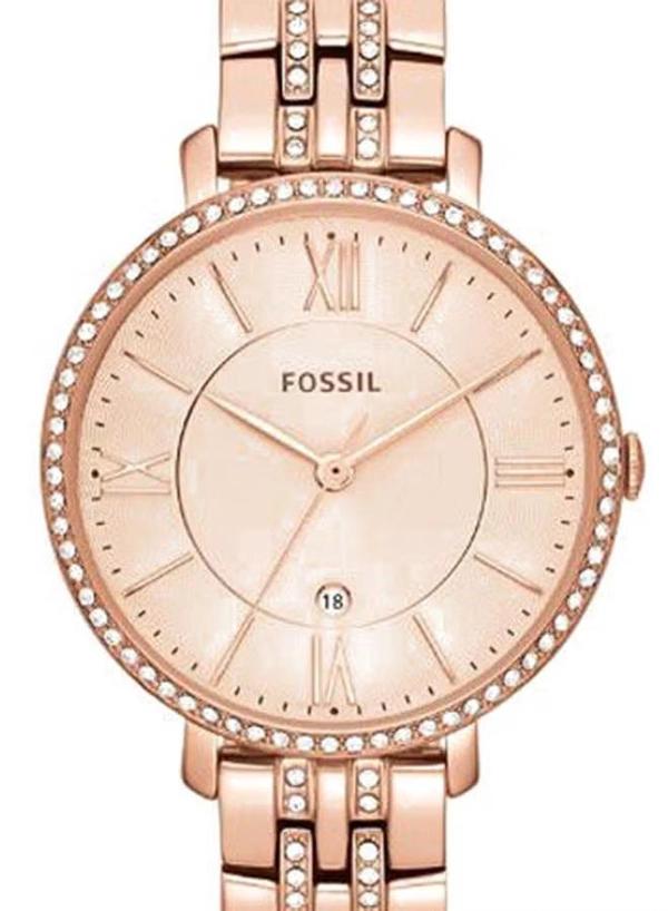 Fossil Women's Water Resistant Stainless Steel Analog Wrist Watch ES3546 - 36 mm - Rose Gold