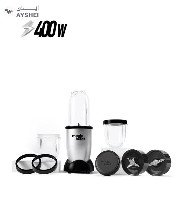 Magic Bullet 9-Piece High-Speed Blender/Mixer System 532 ml 400 W MB4-1012 Silver/Clear/Black