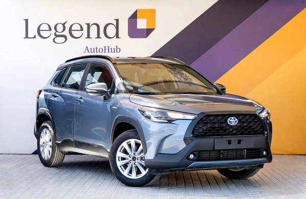 AED 1,303 Monthly l Toyota Corolla Cross Hybrid 1.8L l GCC l Zero Down Payment l 1 Year Warranty