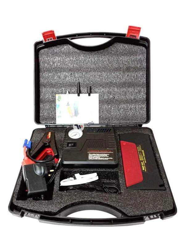 Generic 2 In 1 Powerful Jump Starter Car With Air Compressor