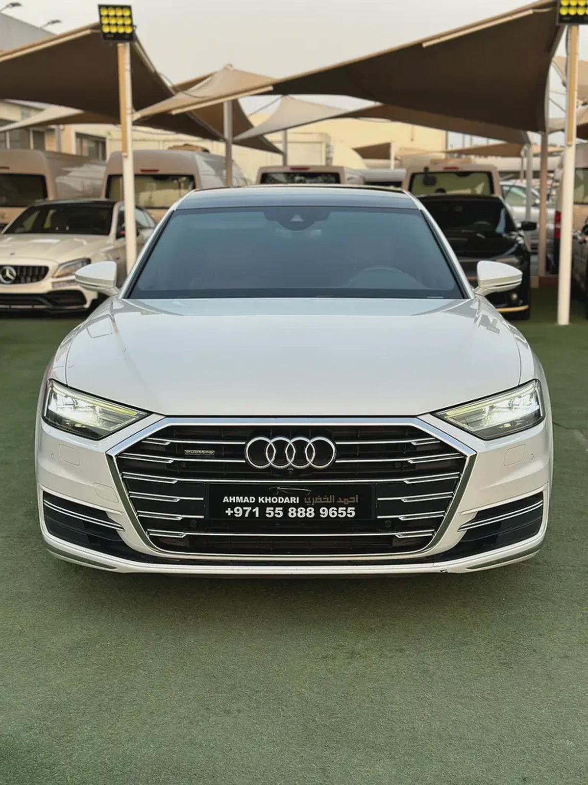 (2021) AUDI A8 //QUATTRO// GCC FULL OPTION -ORIGINAL PAINT--2-2