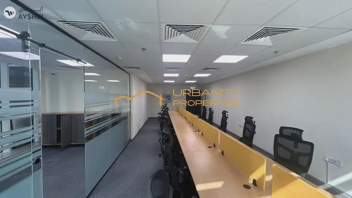 Premium Fully Fitted Office | Lake Central, Business Bay | Part Lake View-0-landscape