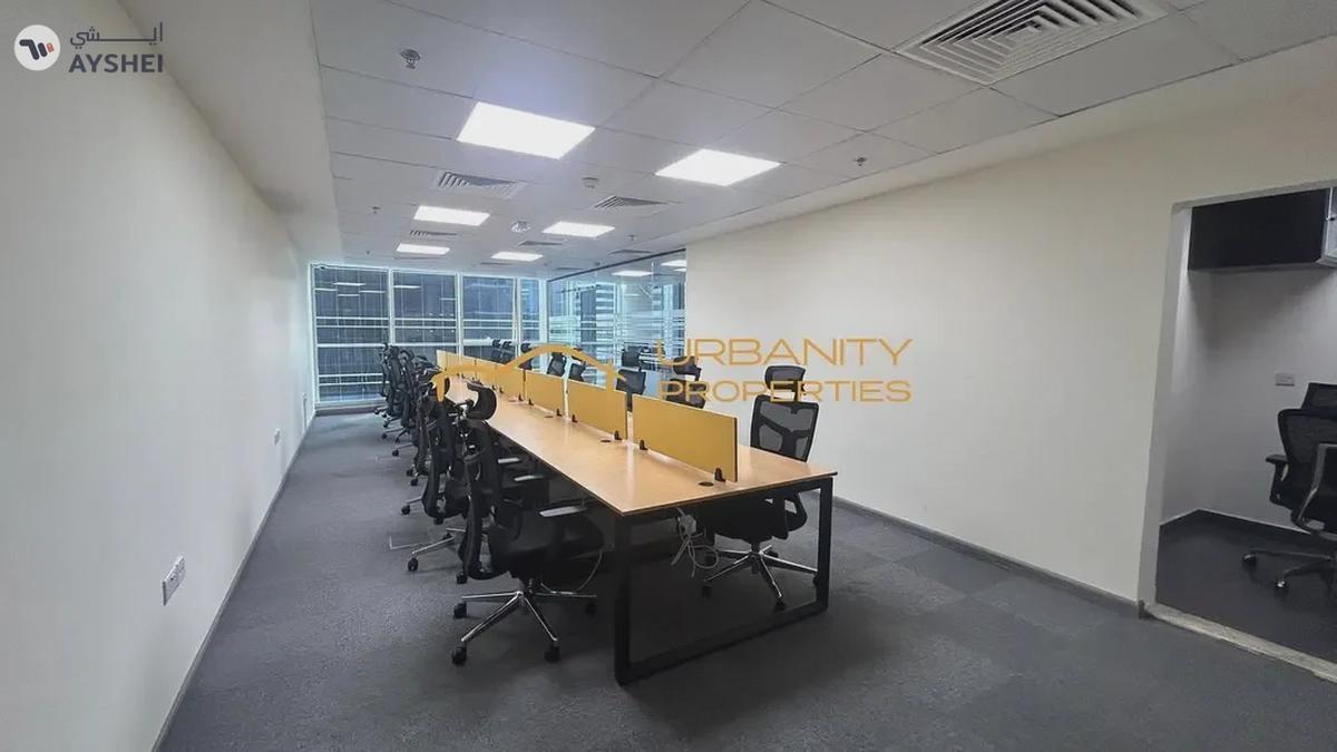 Premium Fully Fitted Office | Lake Central, Business Bay | Part Lake View-1-landscape