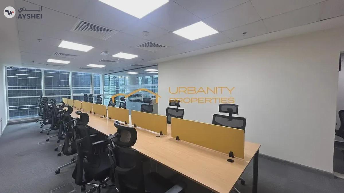 Premium Fully Fitted Office | Lake Central, Business Bay | Part Lake View-1-landscape