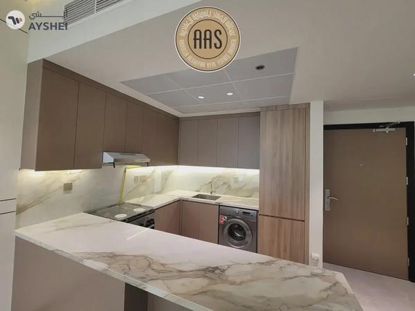 Brand new 1bhk lavish with kitchen appliances//rent85k//huge balcony//all amenities arjan dubai