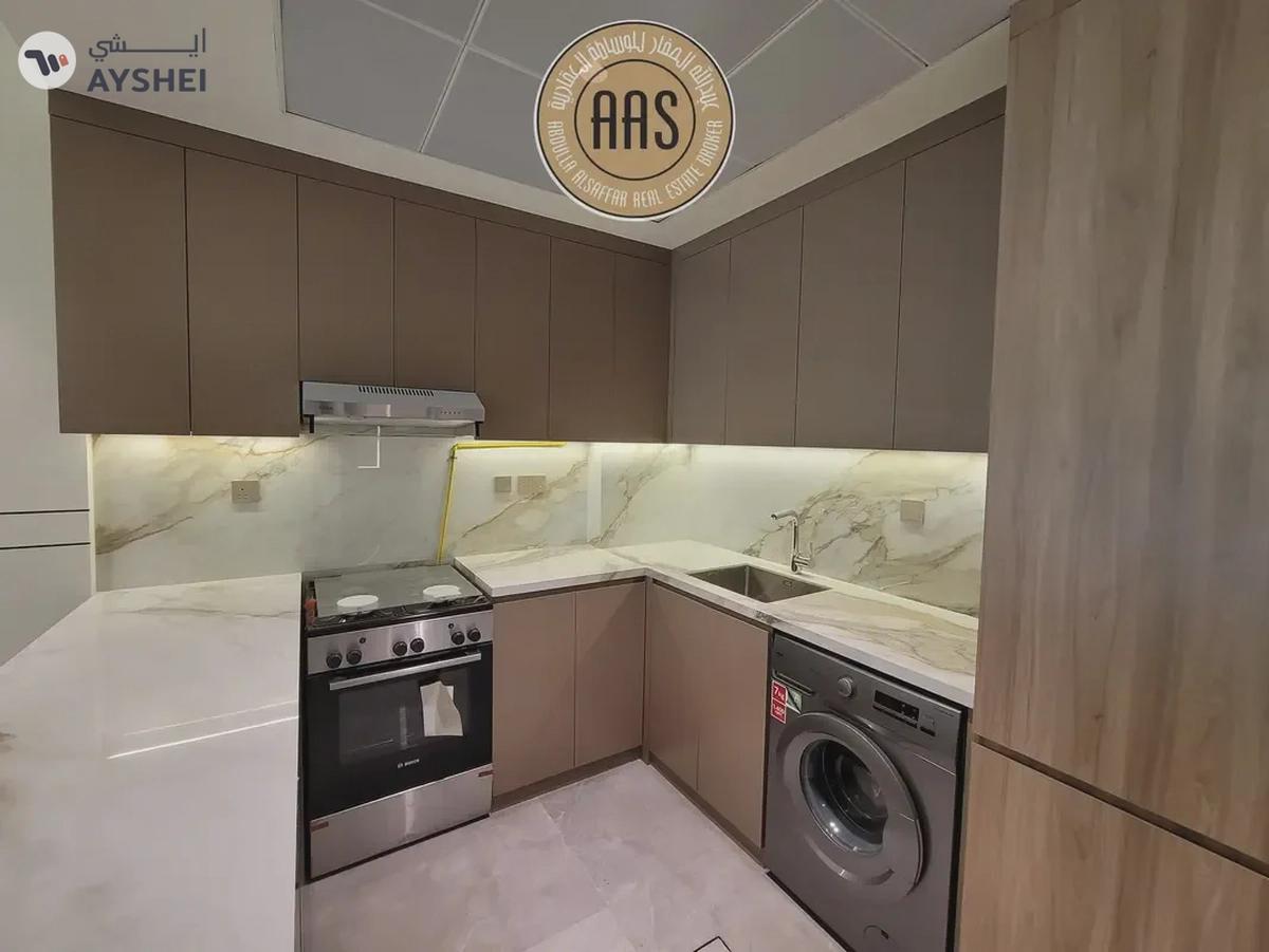 Brand new 1bhk lavish with kitchen appliances//rent85k//huge balcony//all amenities arjan dubai-2-2