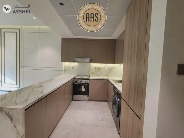 Brand new 1bhk lavish with kitchen appliances//rent85k//huge balcony//all amenities arjan dubai