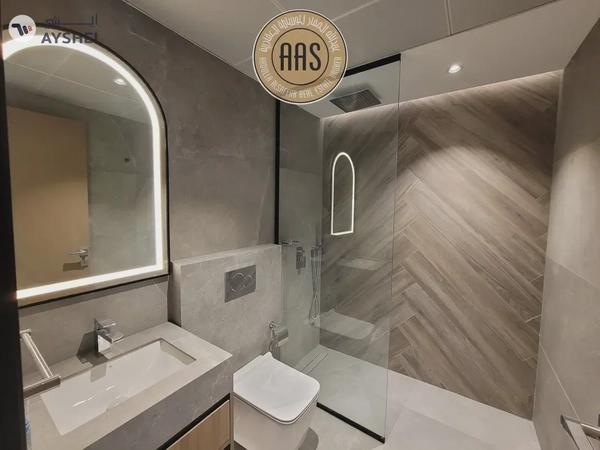 Brand new 1bhk lavish with kitchen appliances//rent85k//huge balcony//all amenities arjan dubai