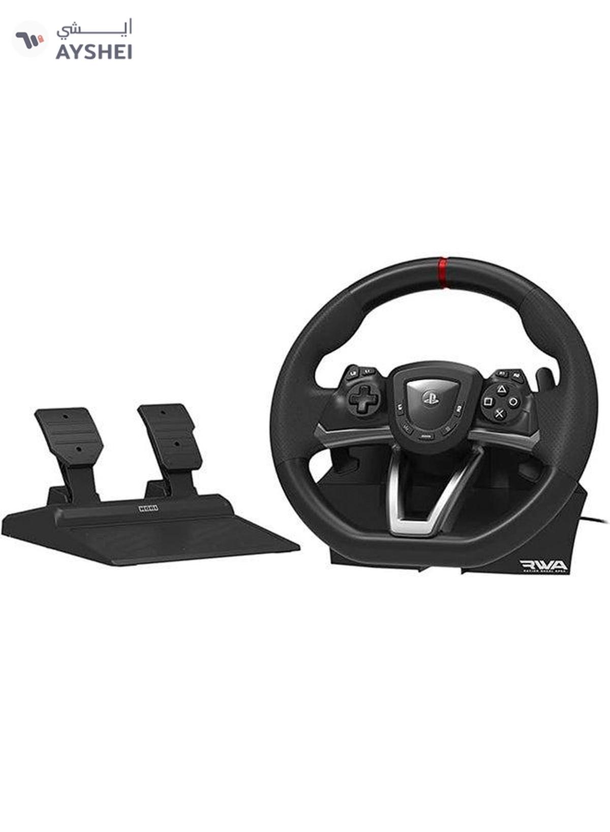 Hori Apex Racing Wheel - Officially Licensed By Sony For Playstation 5, Playstation 4 And Pc-0-portrait