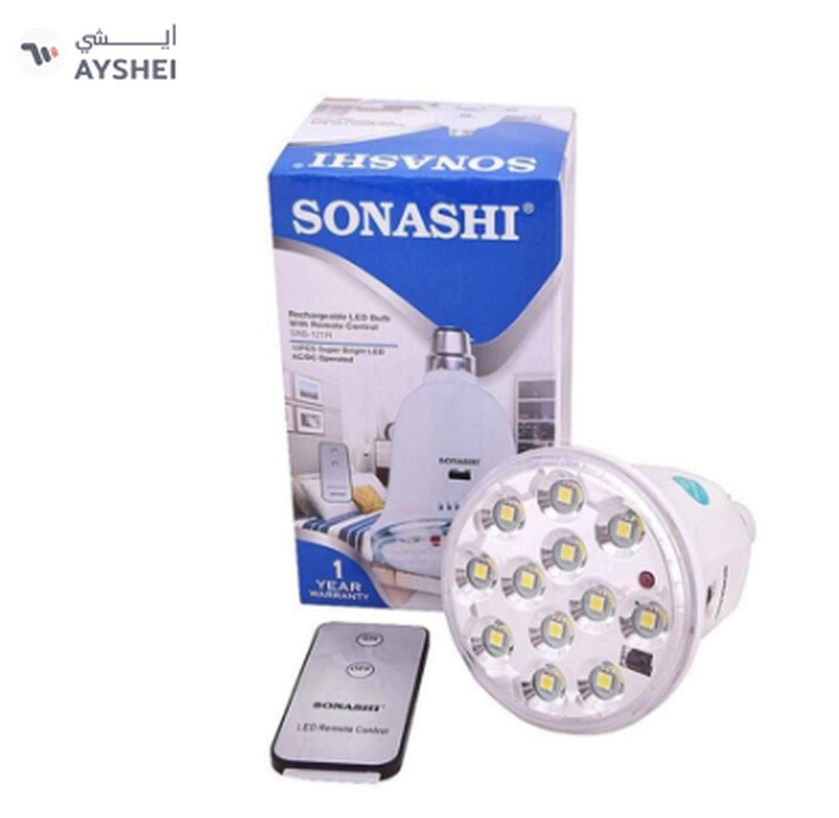 Sonashi Rechargeable LED Bulb Super Bright LED Lights with Continuous Working of 25 Hours Remote-1-landscape