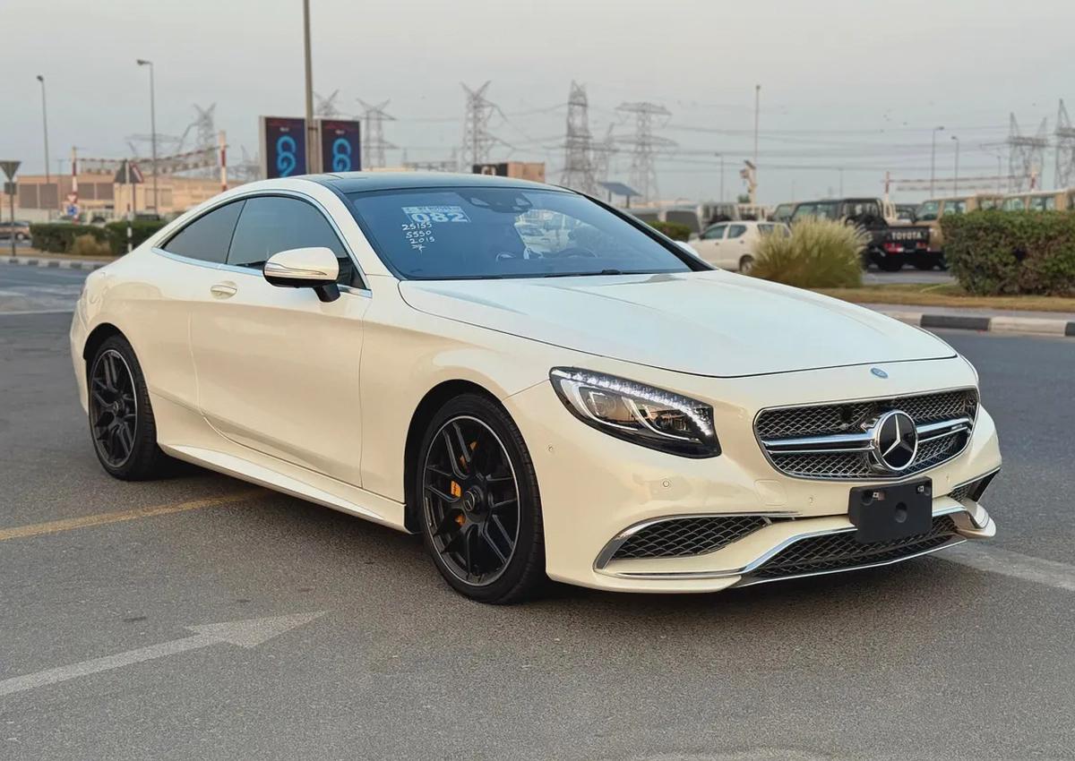 MERCEDES BENZ S550 COUPE V8 AUCTION GRADE 4.5/B-0-0