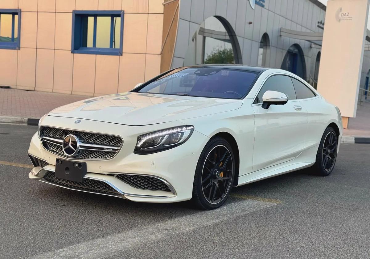 MERCEDES BENZ S550 COUPE V8 AUCTION GRADE 4.5/B-2-2