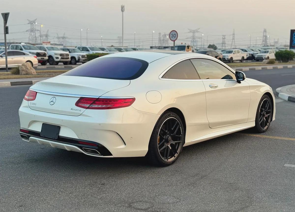 MERCEDES BENZ S550 COUPE V8 AUCTION GRADE 4.5/B-3-3