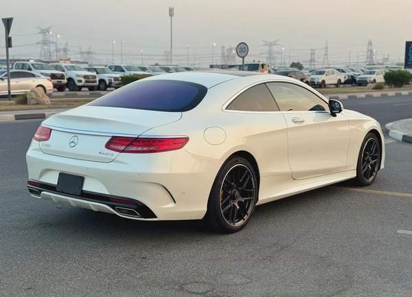 MERCEDES BENZ S550 COUPE V8 AUCTION GRADE 4.5/B