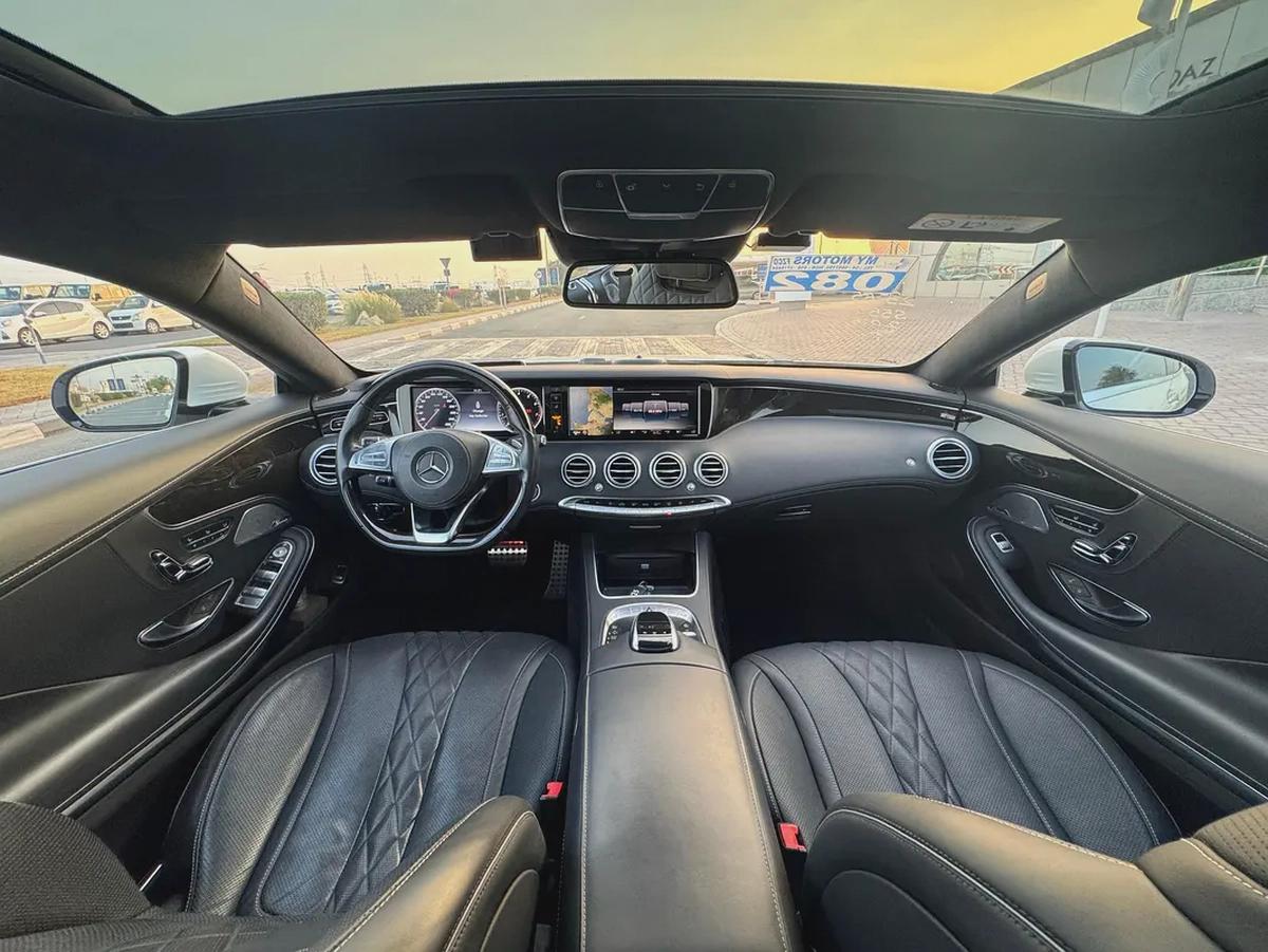MERCEDES BENZ S550 COUPE V8 AUCTION GRADE 4.5/B-8-8