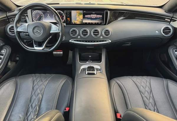 MERCEDES BENZ S550 COUPE V8 AUCTION GRADE 4.5/B