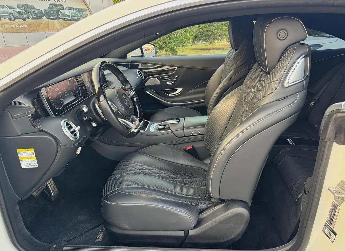 MERCEDES BENZ S550 COUPE V8 AUCTION GRADE 4.5/B-10-10