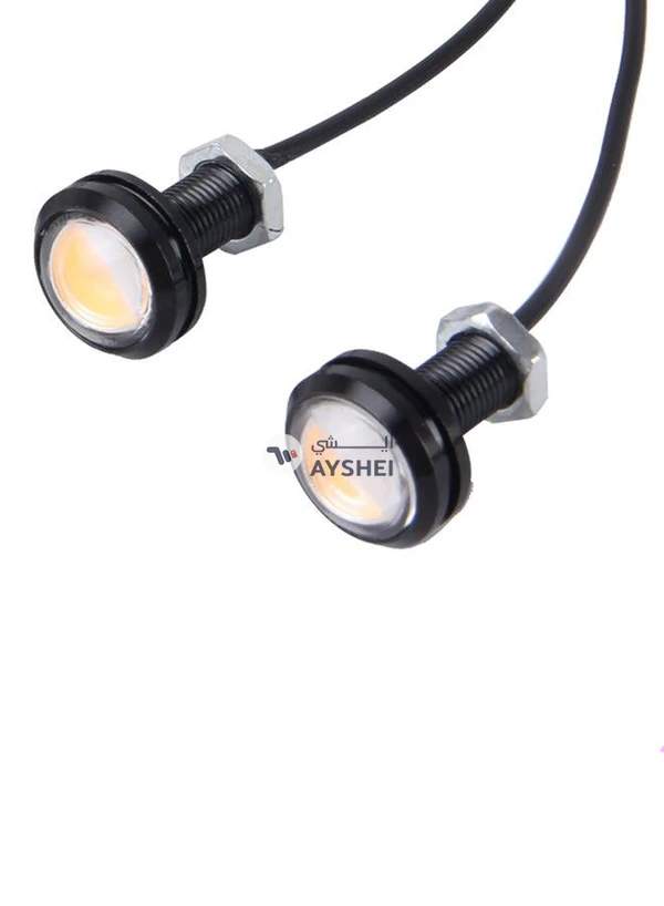 Generic 2-Piece 3W Waterproof Eagle Eye light