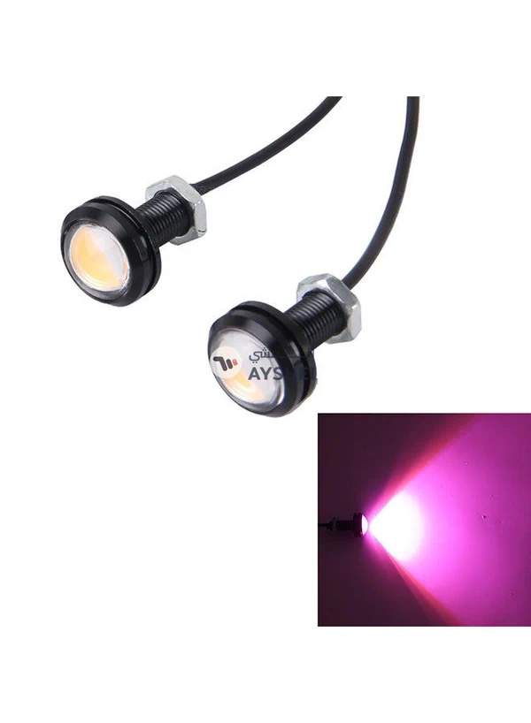 Generic 2-Piece 3W Waterproof Eagle Eye light