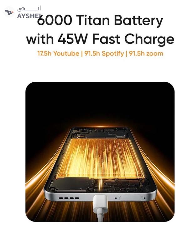 realme 14 5G Dual SIM Storm Titanium 12GB RAM 256GB