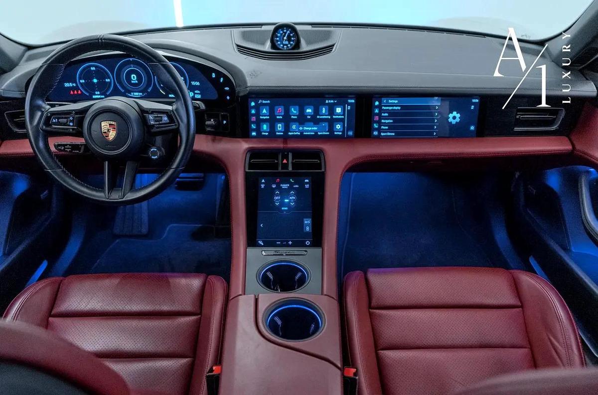 2023 Porsche Taycan 4s, With Porsche Warranty, Fully Loaded, Excellent Condition, GCC Spec-14-14